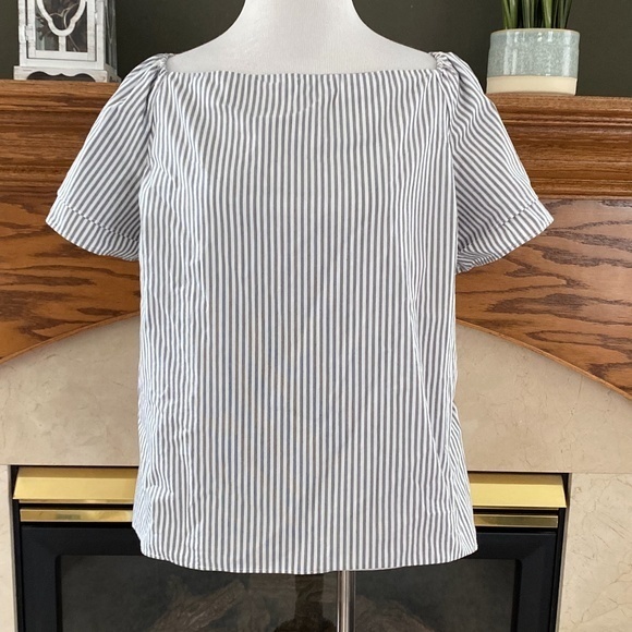 Apt. 9 Striped Off Shoulder‎ Top Sz. XL - Picture 1 of 12